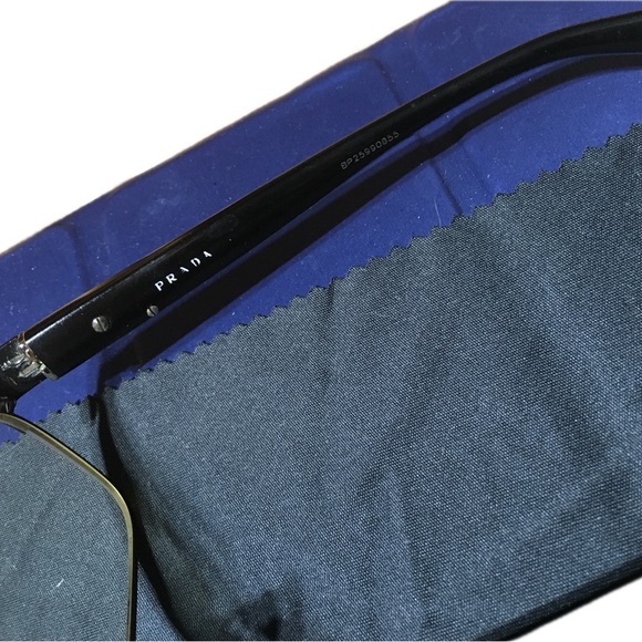 Prada Sunglasses Eyeglasses Frames Only 25990855 Unisex with PRADA Case - Picture 3 of 14